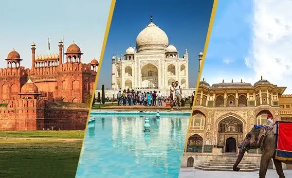 Golden Triangle Tour Package from Delhi covering Delhi Agra Jaipur